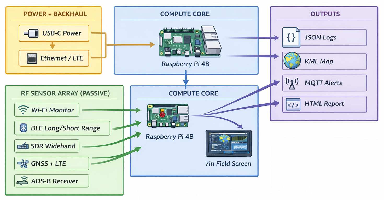 TraceLock physical system architecture